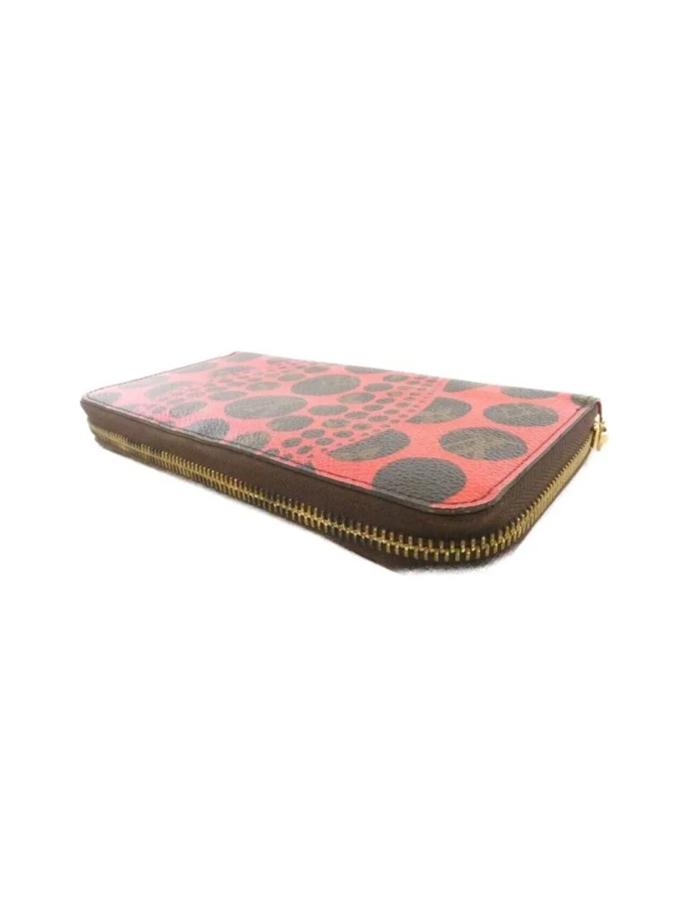 Louis Vuitton Monogram Pumpkin Dot Wallet Yayoi Kusama